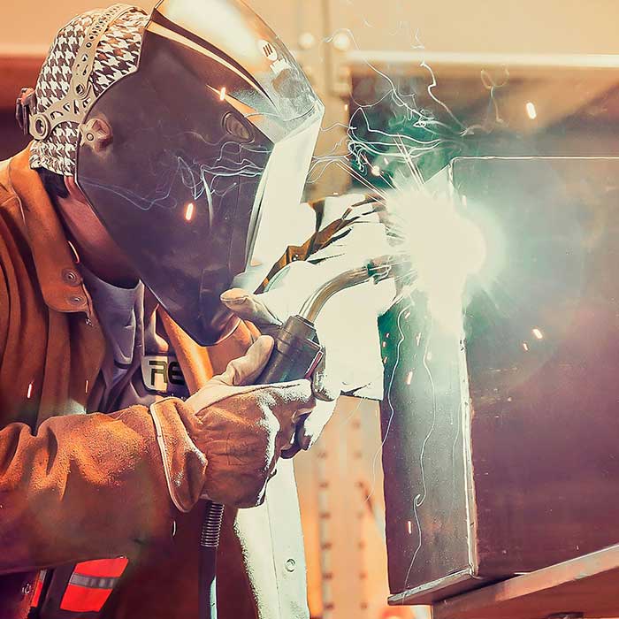 Copper mineralisation core